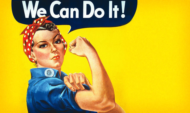 Плакат Дж. Говарда Миллера «We Can Do It!»